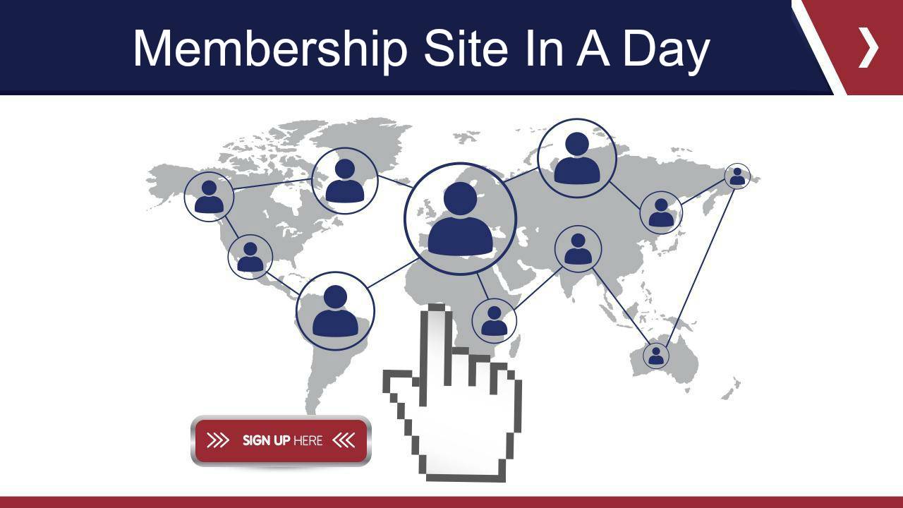 Membership site in a day